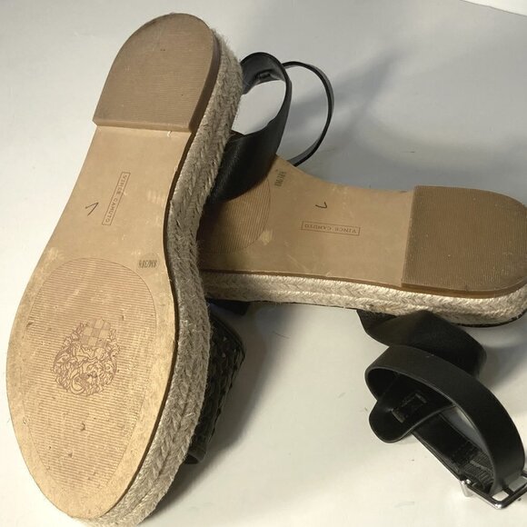 Vince Camuto SZ 8 Kovya Platform Espadrille Flat Sandal summer comfy - Picture 8 of 9
